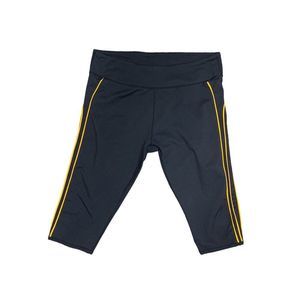 Fabletics Polar Crop Leggings, Medium, Black & Orange, Used